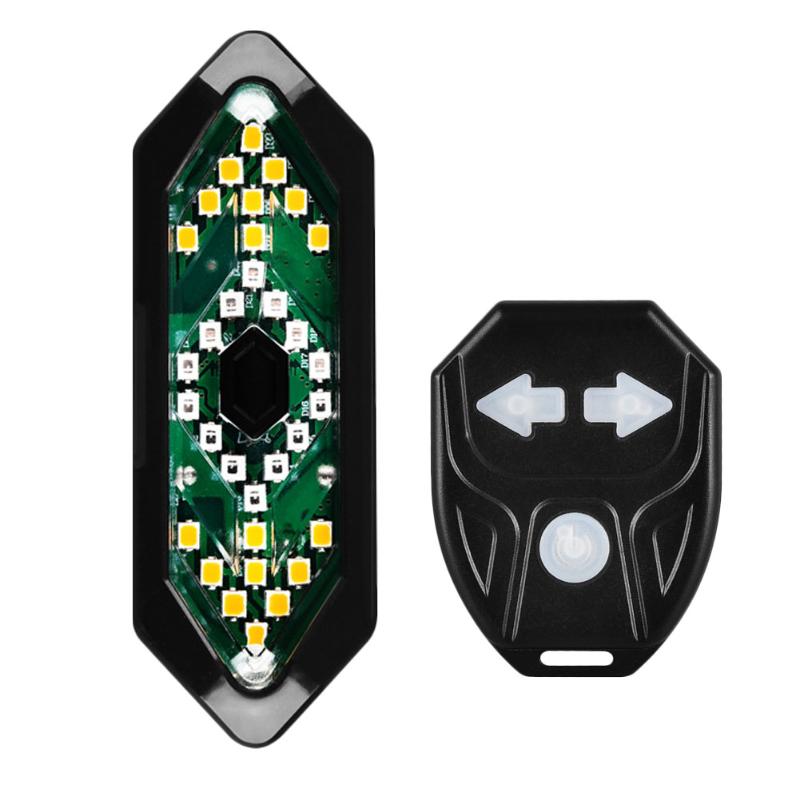 Bike Turn Signals Lights Bicycle LED Taillight Remote Control Bicycle Direction Indicator with Horn USB Rechargeable Bike Light
Bike Turn Signals Lights Bicycle LED Taillight Remote Control Bicycle Direction Indicator with Horn USB Rechargeable Bike Light