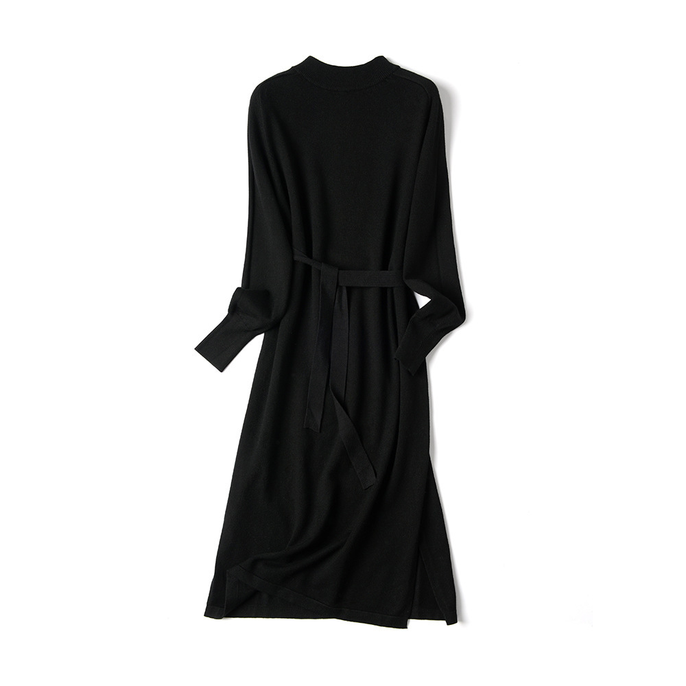 New 2021 Chic A-line Basic Autumn Winter Sweater Women Loose Elegant Female Knit Midi Dress Xq8b, Apricot
New 2021 Chic A-line Basic Autumn Winter Sweater Women Loose Elegant Female Knit Midi Dress Xq8b, Apricot