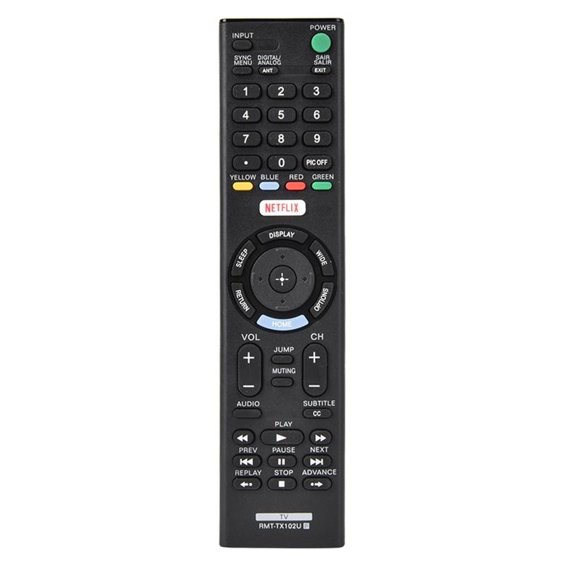 Smart Tv Remote Control For Sony Rmt-Tx102U For Rmt-Tx100D Rmt-Tx101J Rmt-Tx101D Rmt-Tx100E Rmt-Tx101E Rmt-Tx200
Smart Tv Remote Control For Sony Rmt-Tx102U For Rmt-Tx100D Rmt-Tx101J Rmt-Tx101D Rmt-Tx100E Rmt-Tx101E Rmt-Tx200