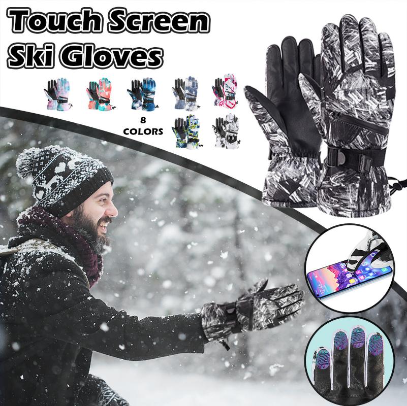 Men And Women Ski Gloves Winter Waterproof Adult Warmth Touchscreen Outdoor Camping Hiking Trekking Non-Slip Gloves Durable, As shown
Men And Women Ski Gloves Winter Waterproof Adult Warmth Touchscreen Outdoor Camping Hiking Trekking Non-Slip Gloves Durable, As shown