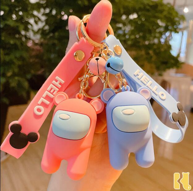 Anime Game Among Us PVC Keychain Trust No One Among Us Toys Backpack Key chain Pendant Kids Gifts, Mix 5 colors
Anime Game Among Us PVC Keychain Trust No One Among Us Toys Backpack Key chain Pendant Kids Gifts, Mix 5 colors