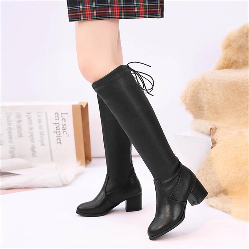 34-42 Knee High Boots heel 6 CM Women Mid Calf Boots Big Size Plush Warm Winter Women1, Black
34-42 Knee High Boots heel 6 CM Women Mid Calf Boots Big Size Plush Warm Winter Women1, Black