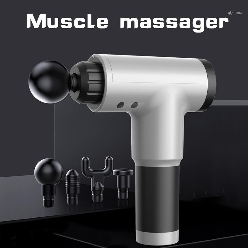 Portable Electronic Therapy Muscle Massage Gun A2 High Frequency Vibration Massage Theragun Body Relaxation Pain Relief Massager1
Portable Electronic Therapy Muscle Massage Gun A2 High Frequency Vibration Massage Theragun Body Relaxation Pain Relief Massager1