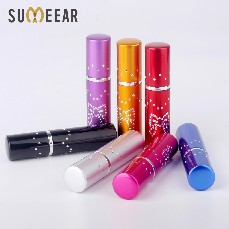 5ml Portable Aluminum Spray Scent Perfume Bottle With Empty Mini Cosmetic Containers Travel Sample Atomizer
5ml Portable Aluminum Spray Scent Perfume Bottle With Empty Mini Cosmetic Containers Travel Sample Atomizer