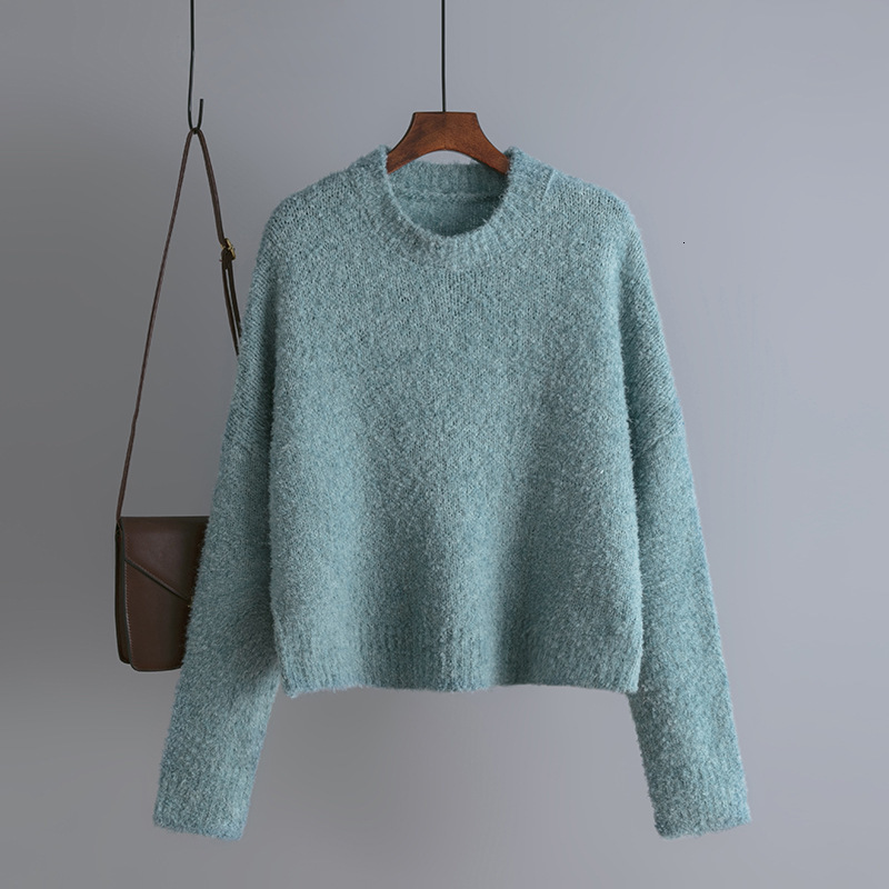 2021 New Women Sweater Mink Cashmere Winter Crew Neck Pullover Tops Chic Lady Jumper Christmas Knitwear Sweaters Wcth, Blue
2021 New Women Sweater Mink Cashmere Winter Crew Neck Pullover Tops Chic Lady Jumper Christmas Knitwear Sweaters Wcth, Blue