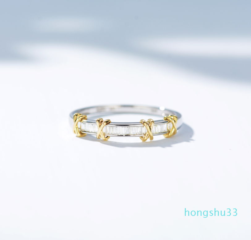 Infinity Brand New Luxury Jewelry Pure 100% 925 Sterling Silver Separate Gold Princess Cut White Topaz Diamond Wedding Band Ring for Women, Slivery;golden
Infinity Brand New Luxury Jewelry Pure 100% 925 Sterling Silver Separate Gold Princess Cut White Topaz Diamond Wedding Band Ring for Women, Slivery;golden