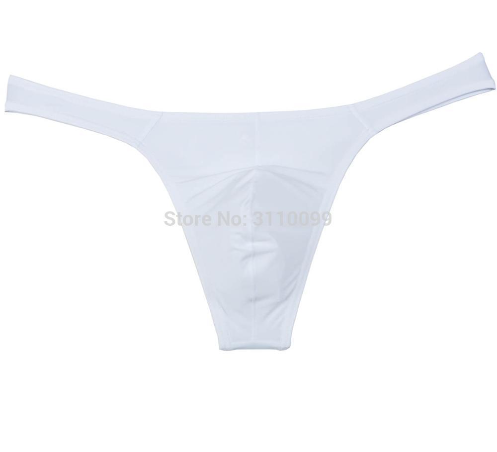 Smooth Sexy Bikini Men's Thongs and GStrings Bluge Pouch Soft Comfy Elastic Stretch Male Thong Underwear Underpants Men Tanga 201112