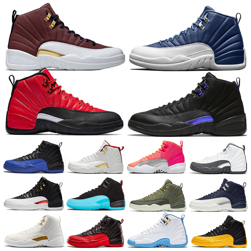 2021 New 12 12s XII Men Basketball Shoes Flu Game Indigo Dark Concor FIBA GYM Red Winterized Taxi Mens Trainers Outdoor Sports Sneakers, Gamma blue
2021 New 12 12s XII Men Basketball Shoes Flu Game Indigo Dark Concor FIBA GYM Red Winterized Taxi Mens Trainers Outdoor Sports Sneakers, Gamma blue