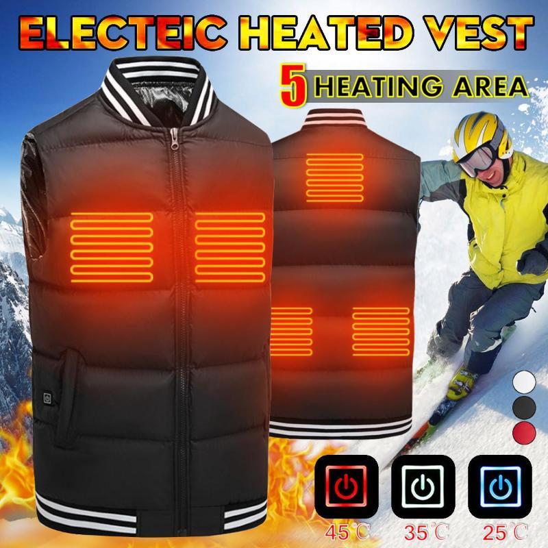 Unisex Heating Vest Washable USB Charging Heating Warm Vest Control Temperature Outdoor Camping Hiking Golf Smart 3 Temperature, White
Unisex Heating Vest Washable USB Charging Heating Warm Vest Control Temperature Outdoor Camping Hiking Golf Smart 3 Temperature, White