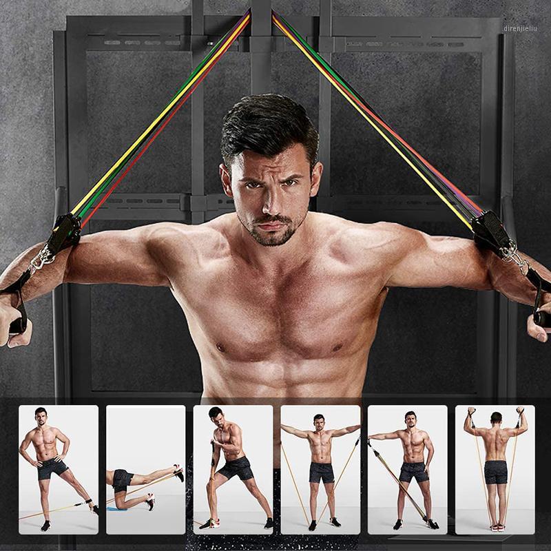 11 Pcs/Set Latex Resistance Bands Crossfit Training Body Exercise Yoga Tubes Pull Rope Expander Up To 150 Pounds Resistance Set1
11 Pcs/Set Latex Resistance Bands Crossfit Training Body Exercise Yoga Tubes Pull Rope Expander Up To 150 Pounds Resistance Set1