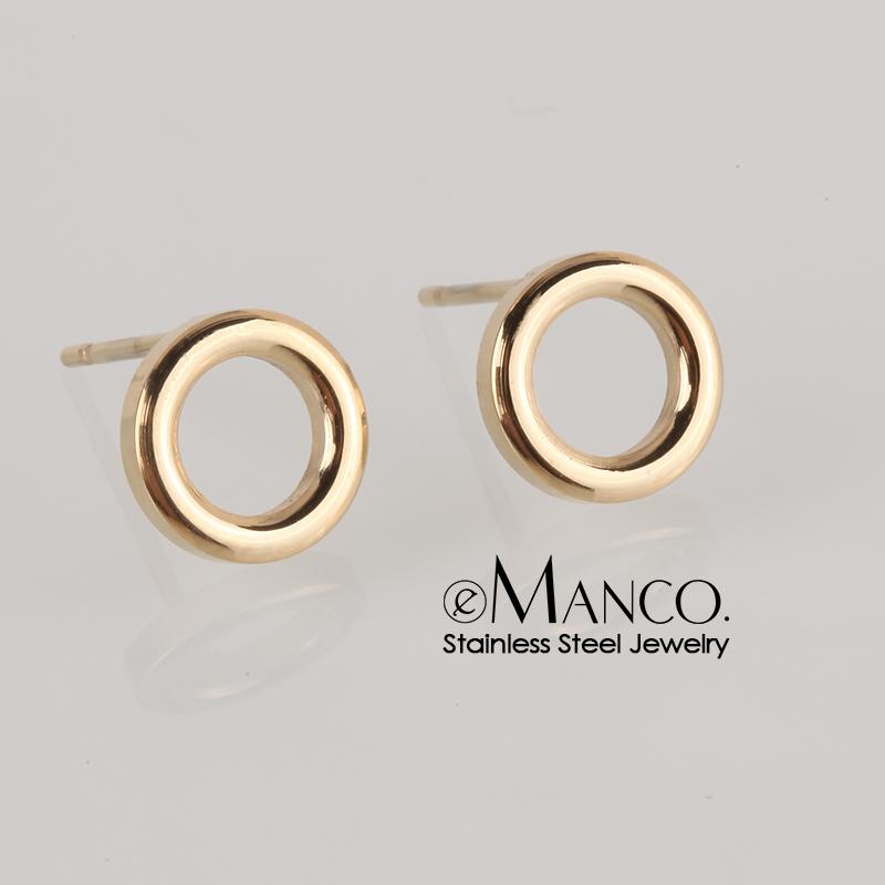 Stud EManco 316L Stainless Steel Earrings For Women Trendy Geometric Small Studs Fashion Jewelry
Stud EManco 316L Stainless Steel Earrings For Women Trendy Geometric Small Studs Fashion Jewelry