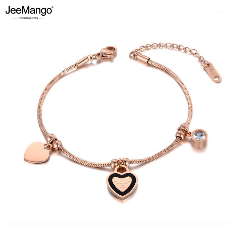 JeeMango Trendy Crystal Heart Charm Double Layers Bracelets For Women Stainless Steel Snake Chain Bohemia Beach Jewelry JB190871
JeeMango Trendy Crystal Heart Charm Double Layers Bracelets For Women Stainless Steel Snake Chain Bohemia Beach Jewelry JB190871