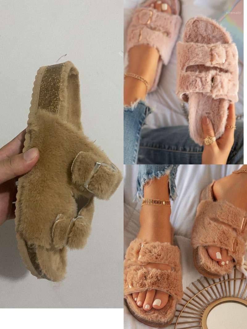 Women's shoes belt buckles autumn new styles comfortable large size slippers plush slippers fashion versatile casual hot sale1, Black
Women's shoes belt buckles autumn new styles comfortable large size slippers plush slippers fashion versatile casual hot sale1, Black