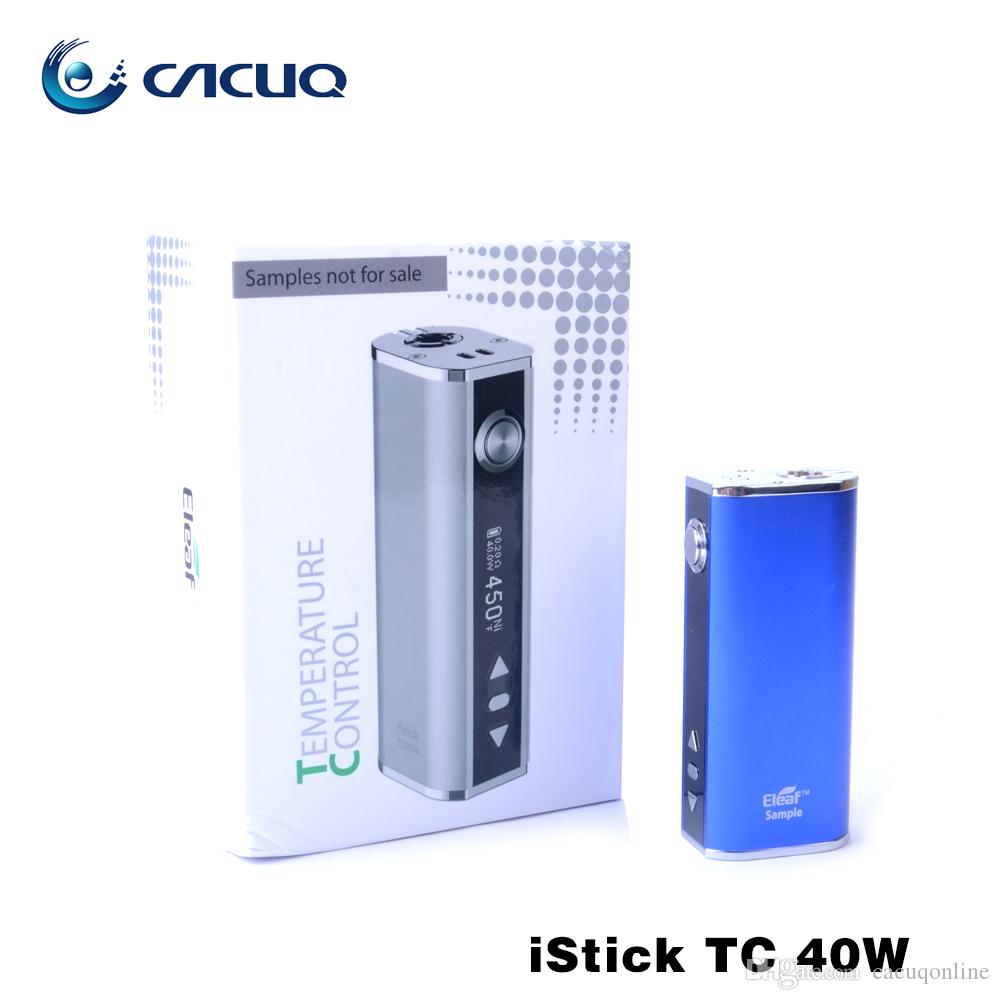 Original iSmoka Eleaf Istick 40W TC VV VW Temperature Control tc Mods Eleaf iStick TC 40W Box Mods ecig Vape Mods 2015
Original iSmoka Eleaf Istick 40W TC VV VW Temperature Control tc Mods Eleaf iStick TC 40W Box Mods ecig Vape Mods 2015
