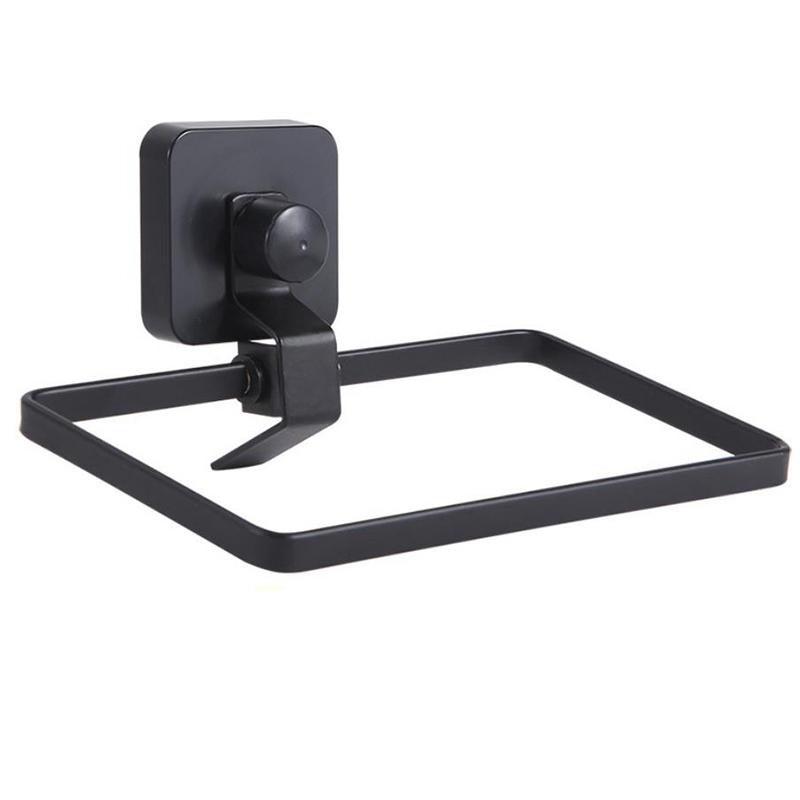 Suction Toilet Paper Holder Storage Bathroom Towel Dispenser Paper Roll Holder Modern Square Wall-Mounted Towel Rack, Black
Suction Toilet Paper Holder Storage Bathroom Towel Dispenser Paper Roll Holder Modern Square Wall-Mounted Towel Rack, Black