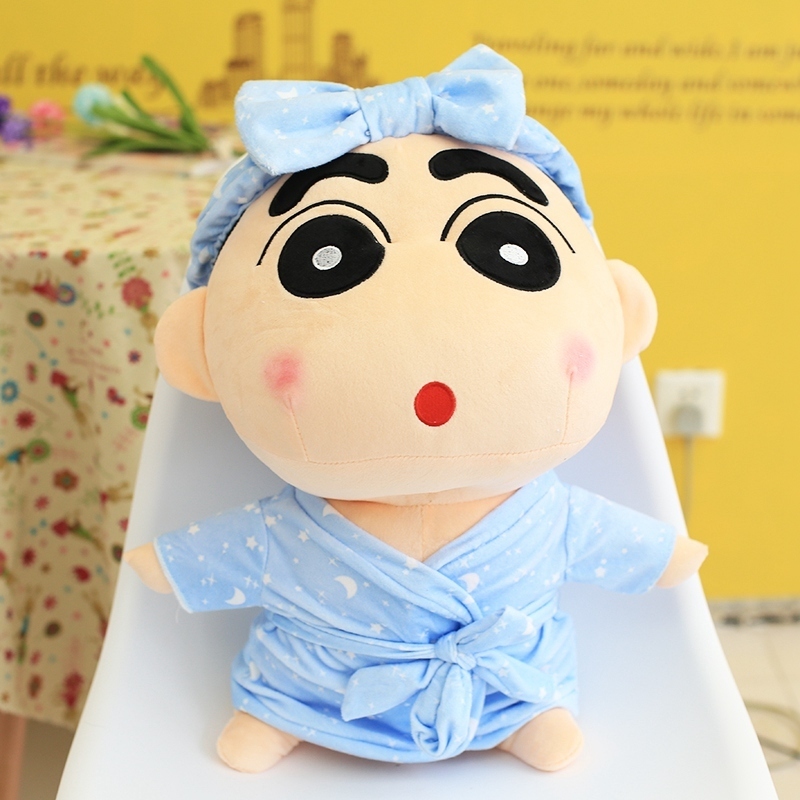 Explosion Dressing Crayon Shinchan Plush Toy Cute Funny Ragdoll Doll Net Red Sleeping Pillow Cute Shinchan Big Pillow Girl Bir L
