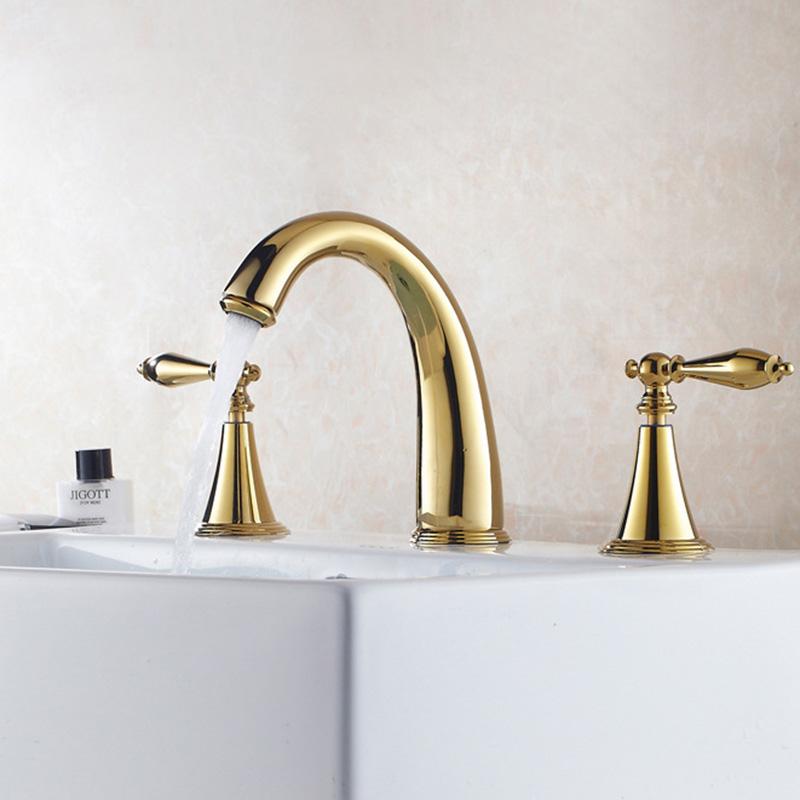 European Style Three-Hole 8-Inch Basin Faucet Copper Bathroom Cabinet Split Faucet Three-Piece Titanium On Sale
European Style Three-Hole 8-Inch Basin Faucet Copper Bathroom Cabinet Split Faucet Three-Piece Titanium On Sale