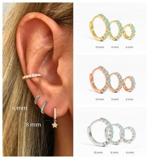 CANNER 6mm/8mm/10mm Real 925 Sterling Silver Hoop Earrings for Women Zircon CZ Small Round Earrings Fine Jewelry pendientes1
CANNER 6mm/8mm/10mm Real 925 Sterling Silver Hoop Earrings for Women Zircon CZ Small Round Earrings Fine Jewelry pendientes1