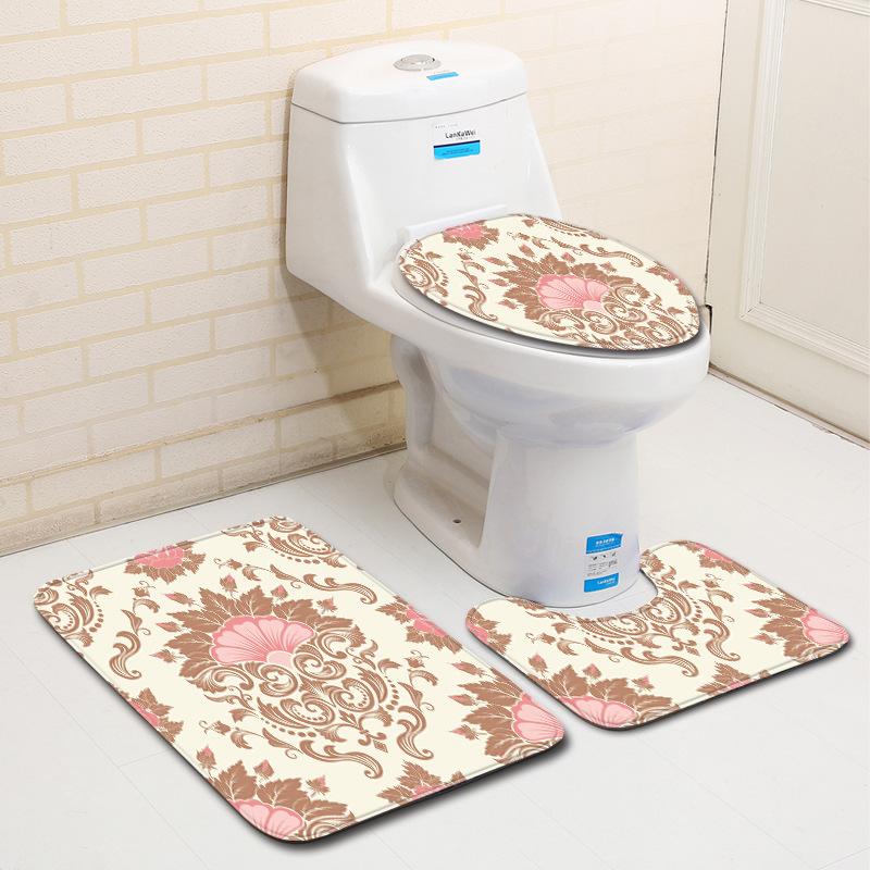 3Pcs/Set Vintage Bohemia Floor Mat Door Mat Bathroom Carpet Waterproof Bathroom Toilet Seat Cover Floor Decor
3Pcs/Set Vintage Bohemia Floor Mat Door Mat Bathroom Carpet Waterproof Bathroom Toilet Seat Cover Floor Decor