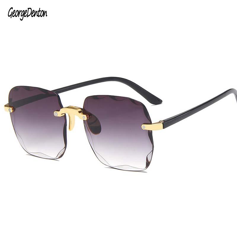 Sunglasses Oversized Frameless Square Men Women PC Section Sun Glasses Fashion Gradient Lens Eyewear UV400
Sunglasses Oversized Frameless Square Men Women PC Section Sun Glasses Fashion Gradient Lens Eyewear UV400