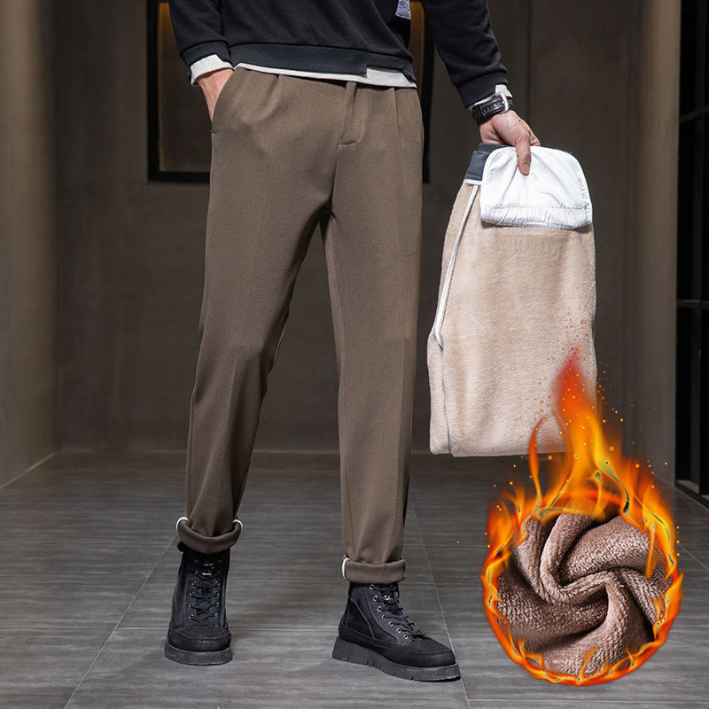 Men's Autumn 2021 Thin New Pure Small Feet Plus Pants Dress Youth REX2, Black velvet.
Men's Autumn 2021 Thin New Pure Small Feet Plus Pants Dress Youth REX2, Black velvet.