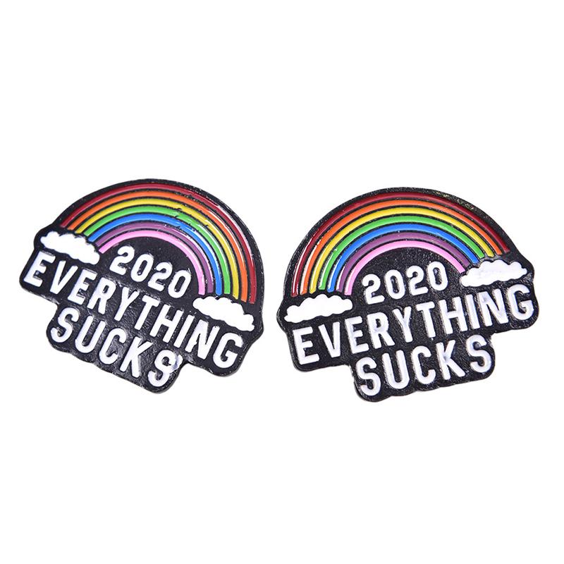 Pins, Brooches Enamel Brooch Pins Backpacl Lapel Pin Cloud Badge 2021 EVERYTHING SUCKS
Pins, Brooches Enamel Brooch Pins Backpacl Lapel Pin Cloud Badge 2021 EVERYTHING SUCKS