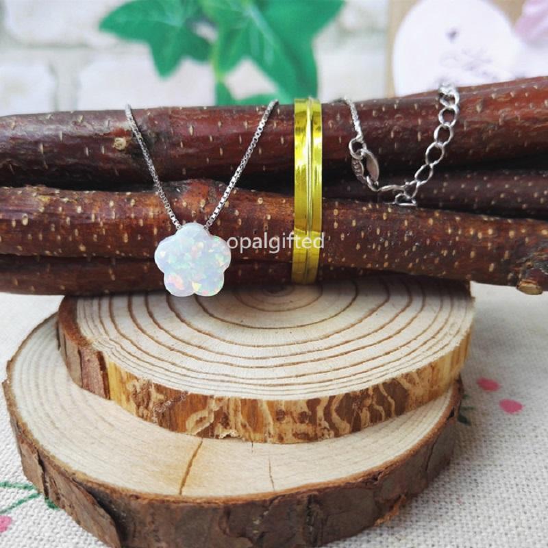 In Stock! Hot Sale Fashion Jewelry 10mm White 5C Flower Necklace Synthetic Flower Opal pendant S925 Trendy Opal necklace Jewelry
In Stock! Hot Sale Fashion Jewelry 10mm White 5C Flower Necklace Synthetic Flower Opal pendant S925 Trendy Opal necklace Jewelry
