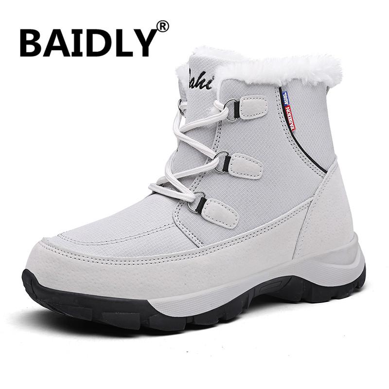 Winter Women Snow Boots Women Warm Push Ankle Boots Female High Wedge Waterproof Rubber Hiking Shoes Big Size, Black
Winter Women Snow Boots Women Warm Push Ankle Boots Female High Wedge Waterproof Rubber Hiking Shoes Big Size, Black
