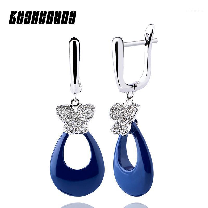 Stud 2021 Design Water Earrings Stainless Steel Top + Cubic Zirconia Butterfly Ceramic Earring For Women Engagement Gift, Golden;silver
Stud 2021 Design Water Earrings Stainless Steel Top + Cubic Zirconia Butterfly Ceramic Earring For Women Engagement Gift, Golden;silver