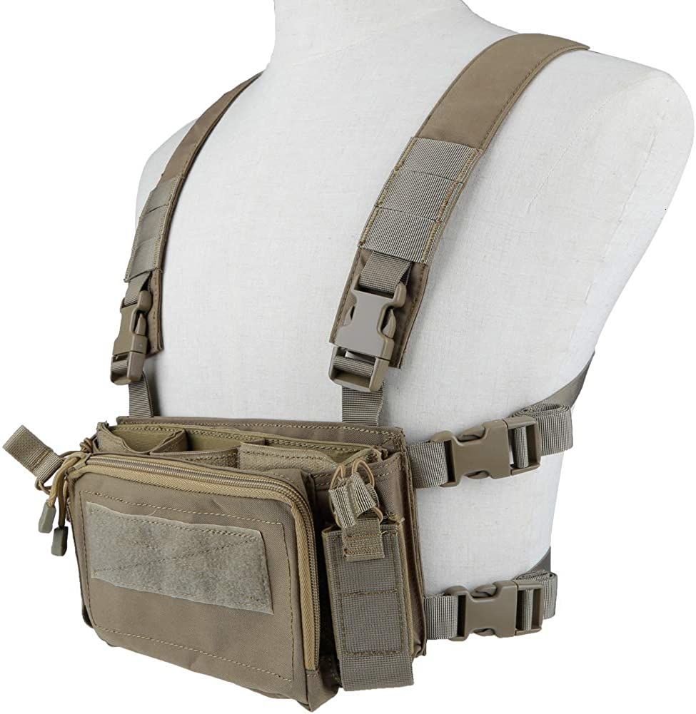 Huenco Camouflage Tactical Vest Airsoft Ammo Chest Rig 5.56 9mm Magazine Carrier Combat Tactical
Huenco Camouflage Tactical Vest Airsoft Ammo Chest Rig 5.56 9mm Magazine Carrier Combat Tactical