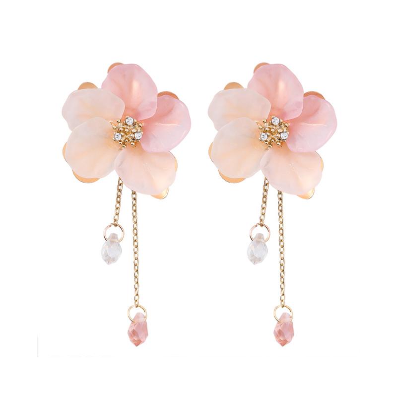 2020 Hot Style New Arrive Exaggerate Matting Flower Drop Earrings For Women Fashion Jewelry Long Chain Shell Crystal Pendientes
2020 Hot Style New Arrive Exaggerate Matting Flower Drop Earrings For Women Fashion Jewelry Long Chain Shell Crystal Pendientes