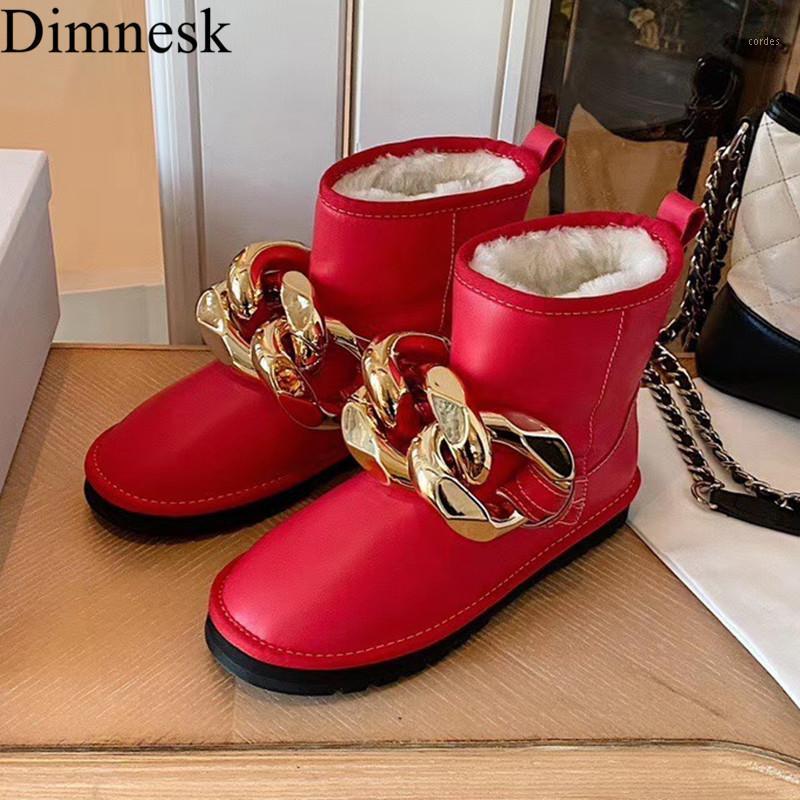 Women Flat Wool Snow Boots Winter Thick Sole Genuine Leather Gold Chain Decor Ankle Botas Female Warm Comfort Leisure Shoes 20201, Blue
Women Flat Wool Snow Boots Winter Thick Sole Genuine Leather Gold Chain Decor Ankle Botas Female Warm Comfort Leisure Shoes 20201, Blue