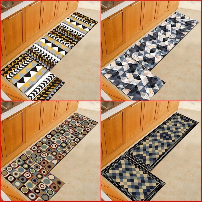 European style simple kitchen carpet floor mat household long mat living room hall porch doormat bath mats bathroom rug set
European style simple kitchen carpet floor mat household long mat living room hall porch doormat bath mats bathroom rug set