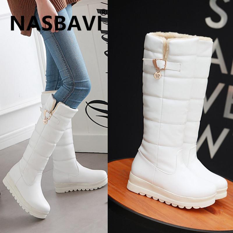 2020 New sweet winter boots women warm knee-high boots round toe down fur ladies fashion snow shoes Metal buckle boot, Black
2020 New sweet winter boots women warm knee-high boots round toe down fur ladies fashion snow shoes Metal buckle boot, Black