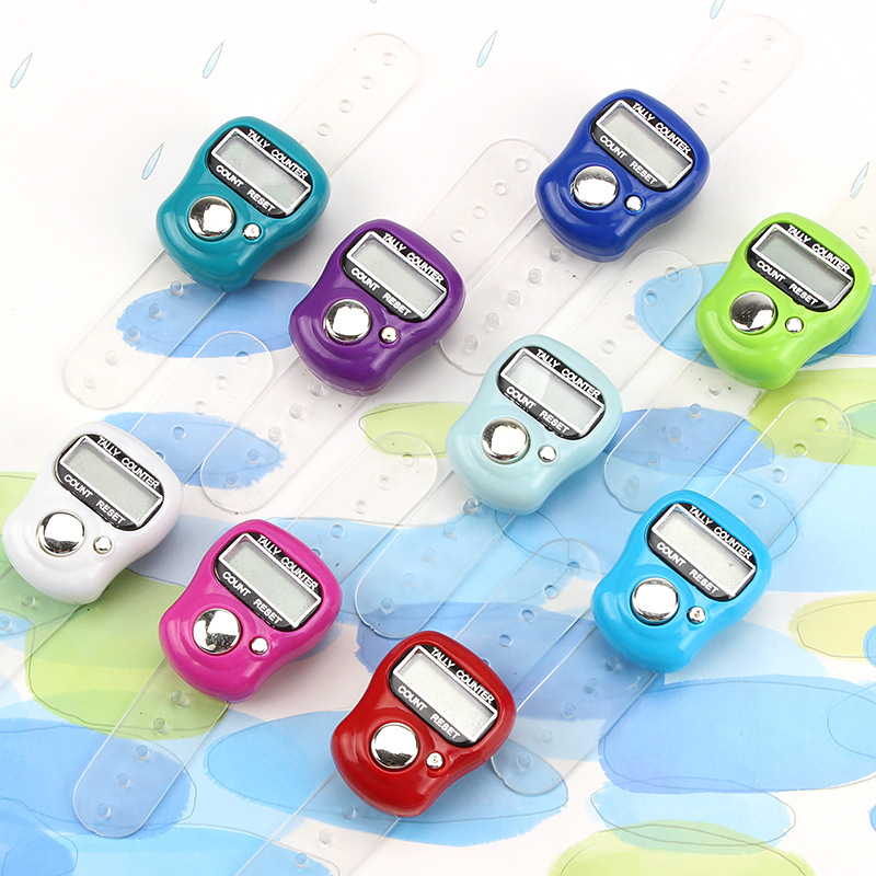 Finger Tally Counter Ring Electronic Counter | Ring Buddha Prayer Register(The logistics price Pls Contact us)