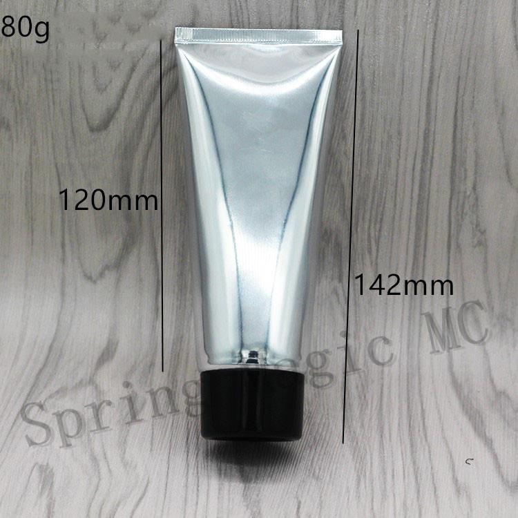 50PCS 80ml Shiny Gold/Silver Soft Tube For Emulsion/BB Cream Cosmetic Packaging Tube 80g Plastic Soft Skin Care hose
50PCS 80ml Shiny Gold/Silver Soft Tube For Emulsion/BB Cream Cosmetic Packaging Tube 80g Plastic Soft Skin Care hose