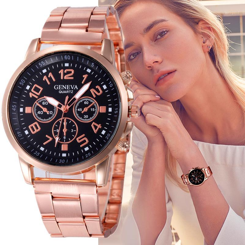 Wristwatches Relogio Feminino Women Watches Luxury Stainless Steel Ladies Quartz Wrist Watch Womens Clock Bayan Kol Saati1, Brown
Wristwatches Relogio Feminino Women Watches Luxury Stainless Steel Ladies Quartz Wrist Watch Womens Clock Bayan Kol Saati1, Brown