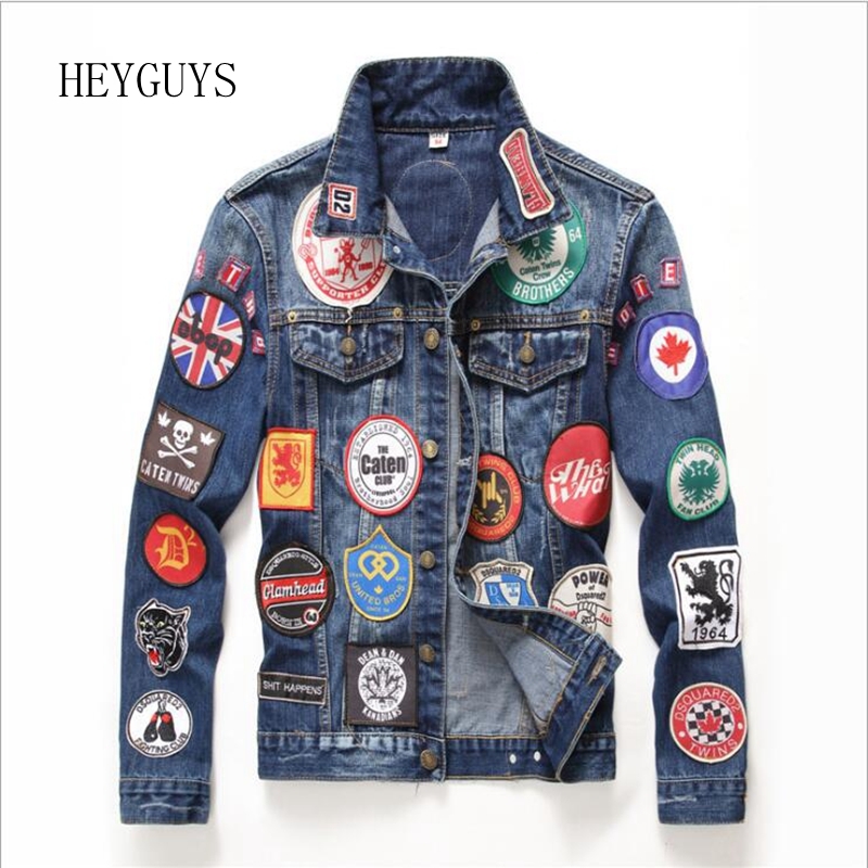 NAGRI Men's fashion rivet flower bees embroidery black jacket Long sleeve slim denim coat Short design embroidered outerwear 201226, Black;brown
NAGRI Men's fashion rivet flower bees embroidery black jacket Long sleeve slim denim coat Short design embroidered outerwear 201226, Black;brown