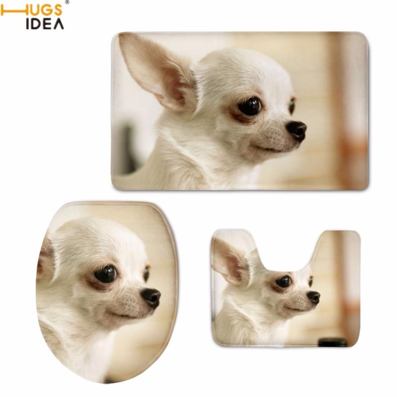 HUGSIDEA Cute 3D Animal Dog Chihuahua Printed Bathroom Floor Carpets Home Decor Lid Pads Area Rugs Non-slip Resistence Soft Mats, H492cp
HUGSIDEA Cute 3D Animal Dog Chihuahua Printed Bathroom Floor Carpets Home Decor Lid Pads Area Rugs Non-slip Resistence Soft Mats, H492cp