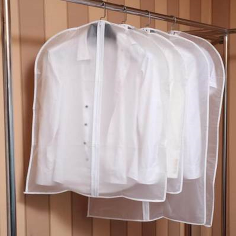 5pcs Thick transparent Clothes dust cover Clothing Suit Garment hanging pocket can wash storage bag Organizer for jack coat, As pic
5pcs Thick transparent Clothes dust cover Clothing Suit Garment hanging pocket can wash storage bag Organizer for jack coat, As pic