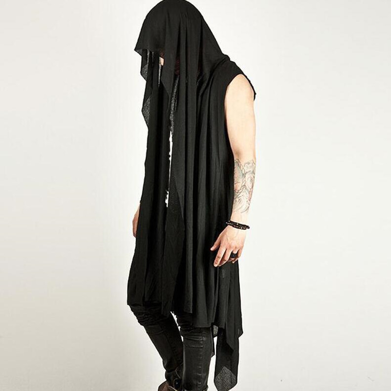 2021 Hip Hop Male Club, Long Sleeveless Shirt, Gothic Style, Streetwear, Singer, Stage Cardigan 1flm, Black
2021 Hip Hop Male Club, Long Sleeveless Shirt, Gothic Style, Streetwear, Singer, Stage Cardigan 1flm, Black