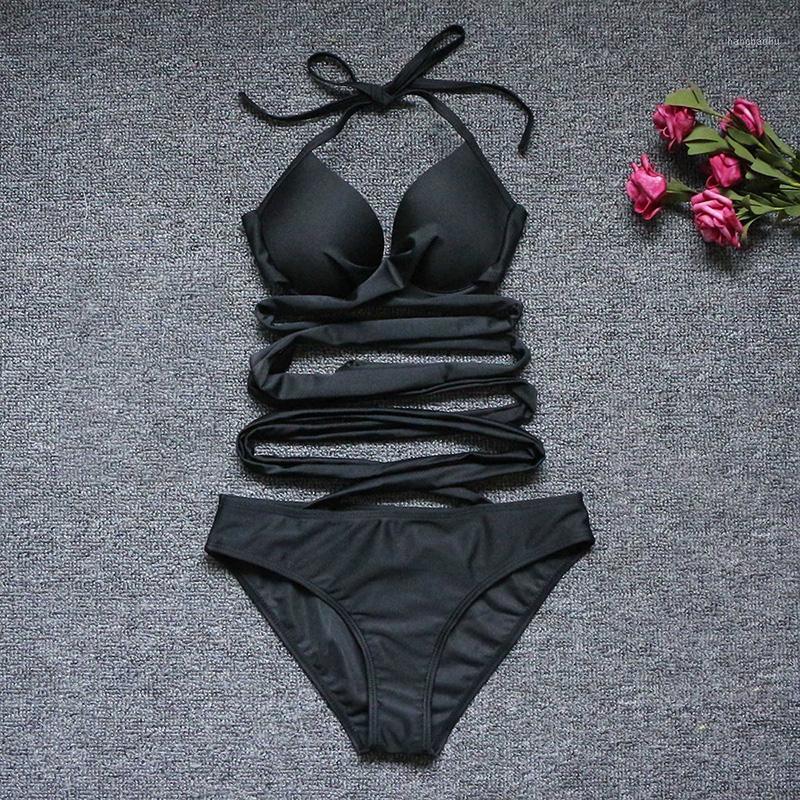 2020 new bikini top style swimsuit European sexy cross tie split swimsuit fashion solid beach suit Plus Size XXL1
2020 new bikini top style swimsuit European sexy cross tie split swimsuit fashion solid beach suit Plus Size XXL1