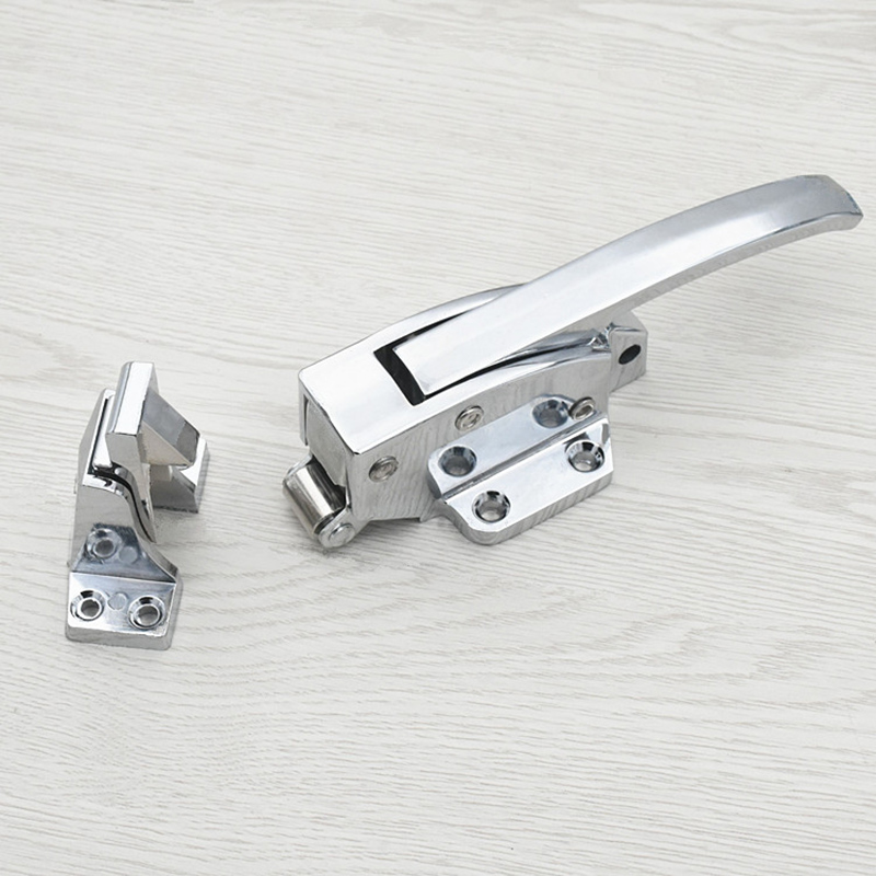 zinc alloy Freezer handle oven door hinge Cold store storage knob lock latch hardware pull part Industrial plant