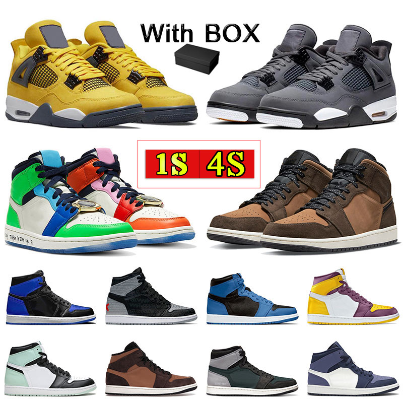 2022 Jumpman 1 1s vs 4 4s Mens Women Basketball Shoes Fashion Lightning Cool Grey Jumpman4s Outdoor Designer Sneaker Off Dark Chocolate What The White Cement Trainers, P11 36-46 sanded purple
2022 Jumpman 1 1s vs 4 4s Mens Women Basketball Shoes Fashion Lightning Cool Grey Jumpman4s Outdoor Designer Sneaker Off Dark Chocolate What The White Cement Trainers, P11 36-46 sanded purple