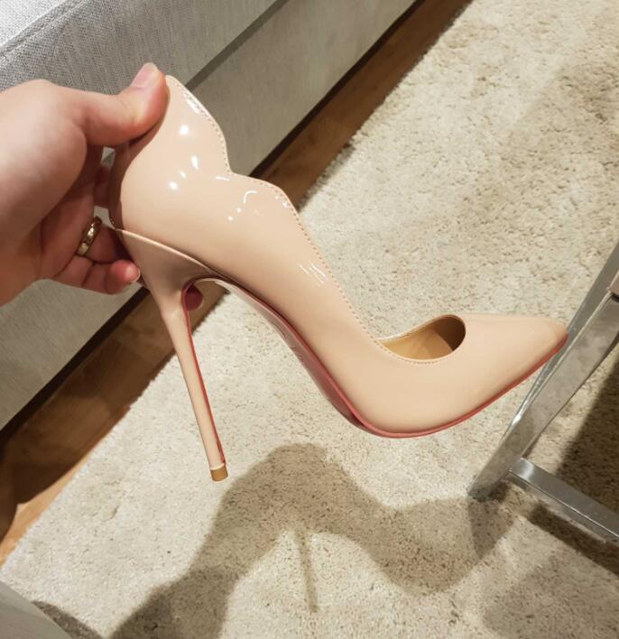 Free Shipping So Kate Styles 12cm High Heels Shoes Red Bottom Nude Color Genuine Leather Point Toe Women Pumps Rubber Wedding Shoes
Free Shipping So Kate Styles 12cm High Heels Shoes Red Bottom Nude Color Genuine Leather Point Toe Women Pumps Rubber Wedding Shoes