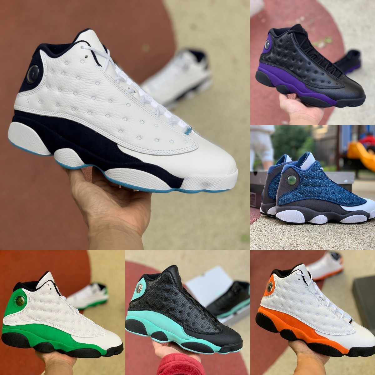 Jumpman 13 13S Basketball Shoes Mens High Dark Powder Blue Flint Bred Island Green Red JORDÁN Hyper Royal Starfish Black Cat Court Purple Ch
Jumpman 13 13S Basketball Shoes Mens High Dark Powder Blue Flint Bred Island Green Red JORDÁN Hyper Royal Starfish Black Cat Court Purple Ch