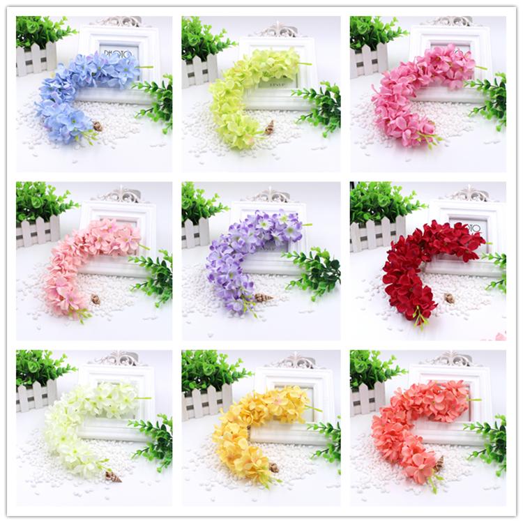 1pc 35cm Home fashion artificial hydrangea party romantic wedding decorative silk garlands of artificial flowers silk wisteria, Yellow
1pc 35cm Home fashion artificial hydrangea party romantic wedding decorative silk garlands of artificial flowers silk wisteria, Yellow