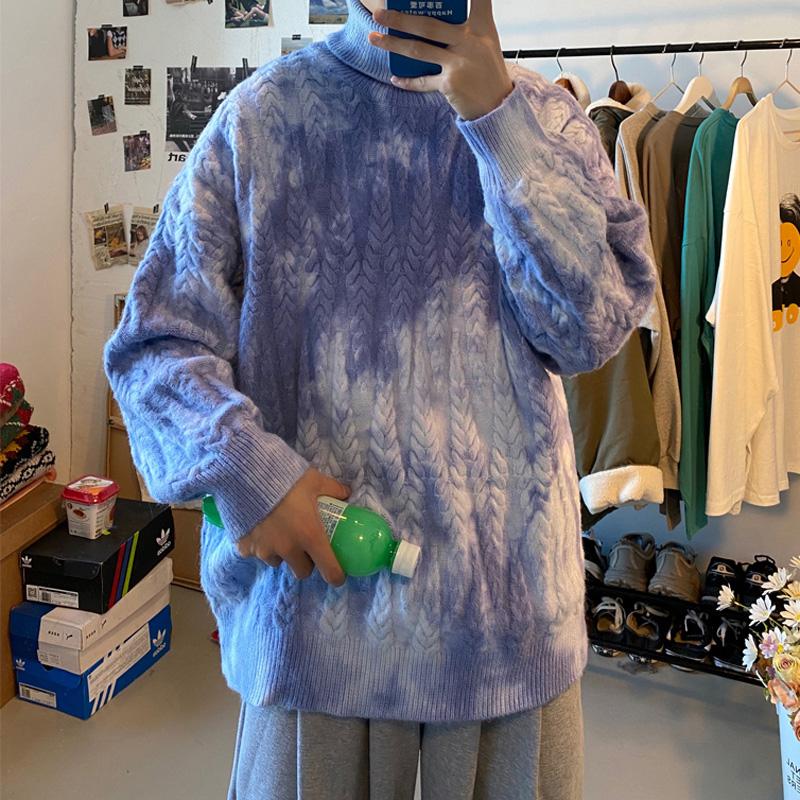 Knitted Sweater For Men Winter Warm Pullove Turtleneck Outdoor Long Sleeve Maglioni Uomo Inverno Youthful Vitality BD50TS, Blue
Knitted Sweater For Men Winter Warm Pullove Turtleneck Outdoor Long Sleeve Maglioni Uomo Inverno Youthful Vitality BD50TS, Blue