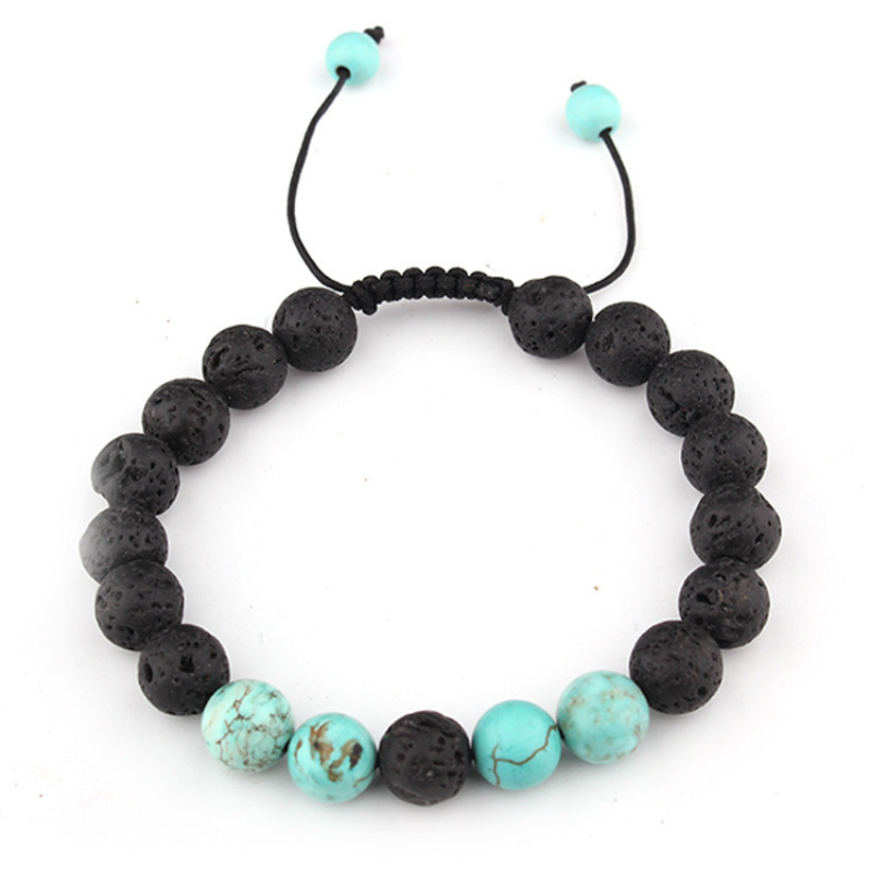 8MM Lava Stone Beaded Bracelets Black Volcanic Rocks Stone Beads Bracelet Bangles Women Men Fashion Jewelry
8MM Lava Stone Beaded Bracelets Black Volcanic Rocks Stone Beads Bracelet Bangles Women Men Fashion Jewelry
