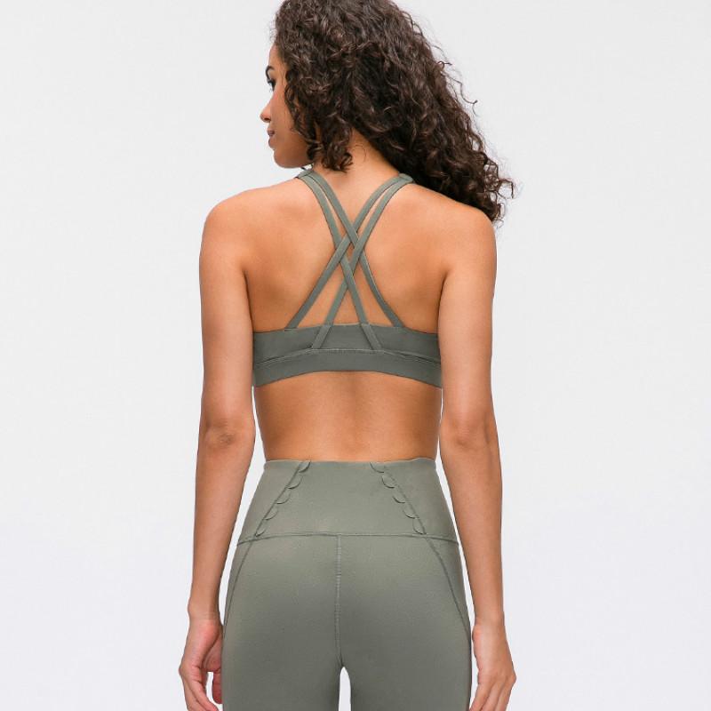 Black Padded Sports Bra Women Gym Workout Running Crop Top Push Fitness Yoga Seamless Tank Bras Cross Beauty Back Plus Size XL
Black Padded Sports Bra Women Gym Workout Running Crop Top Push Fitness Yoga Seamless Tank Bras Cross Beauty Back Plus Size XL